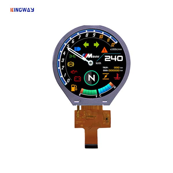 KINGWAY 3.4 Inch 800x800 Ips Round Tft Lcd Display
